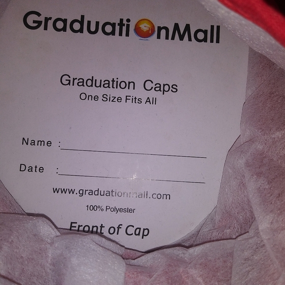 Graduation Gown and Cap with Removable/Exchangeable Grad Year - Picture 3 of 5